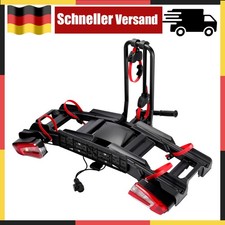 Frizione Portabici Posteriore per 2 Auto Gancio di Traino Pieghevole