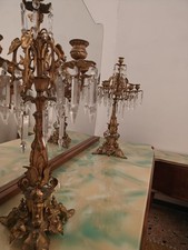 Antica coppia candelabri - antica,