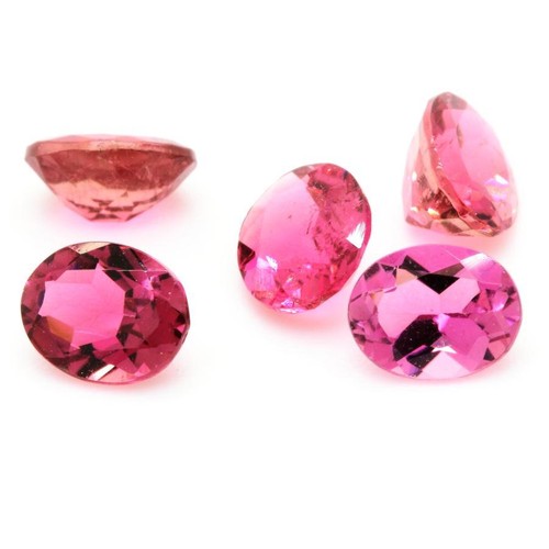 Tormalina rosa ovale - tormalina, se