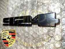 OE 477853605 Scritta Logo Insegna "924" in Metallo PORSCHE 924 ECCELLENTI Cond.