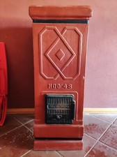 Antica stufa terracotta - stufa, in