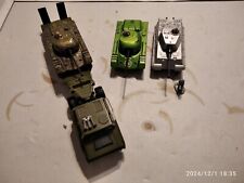 MATCHBOX BATTLE KING- 1/72 CIRCA- LOTTO CARRI ARMATI E CAMION PORTACARRO-METALLO