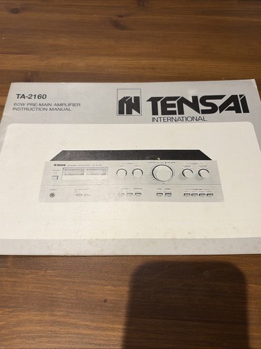 Amplificatore tensai 2160 - tensai, ta-2160