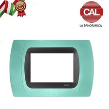 PLACCA 3P VERDE ACQUA PASTELLO