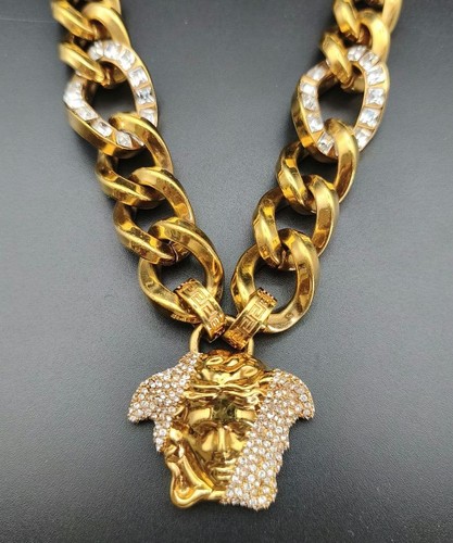 Versace medusa collana - versace,