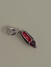 Charm scarpetta rossa e viola