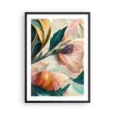 Poster 50x70cm fiori vintage - poster,