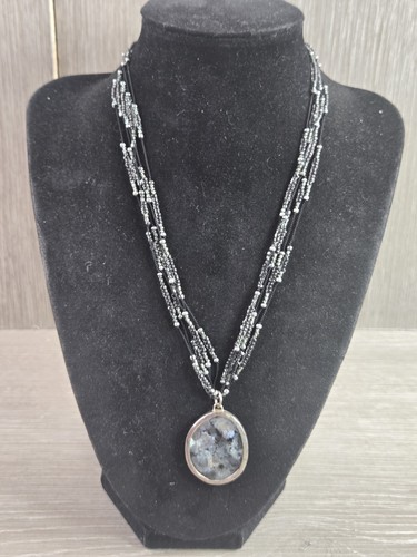 Collana calcedonio sterling - in,
