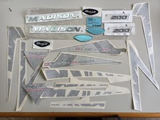 MALAGUTI MADISON 200 BLACK RIDER KIT ADESIVI CARENE