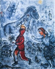 Marc Chagall  Stampa vintage