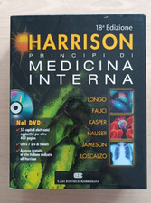 Libro "Principi di medicina interna" Harrison 18° edizione - 2 volumi + DVD
