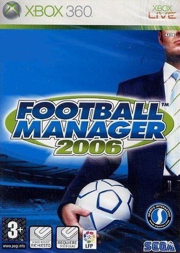 Football manager 2006 xbox - football, 360