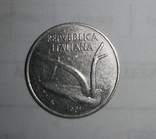 MONETA RARA DA 10 LIRE DEL