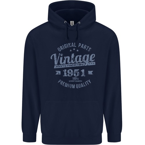 Felpa navy blue - navy, vintage