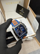 Reloj de Cuarzo Versace Dominus, Azul, 42 x 49.50 mm, Cristal Zafiro, VE6H00323