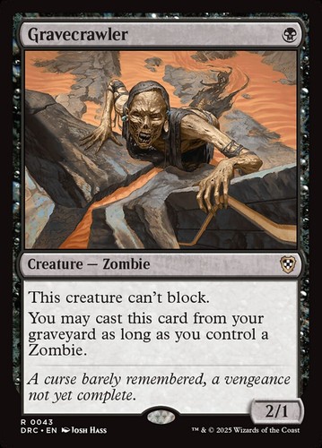 Gravecrawler drc en mtg - drc-43, nm