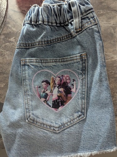Jeans pantaloncino zara kpop - zara,