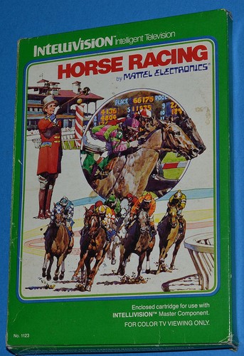 Horse racing intellivision - racing,
