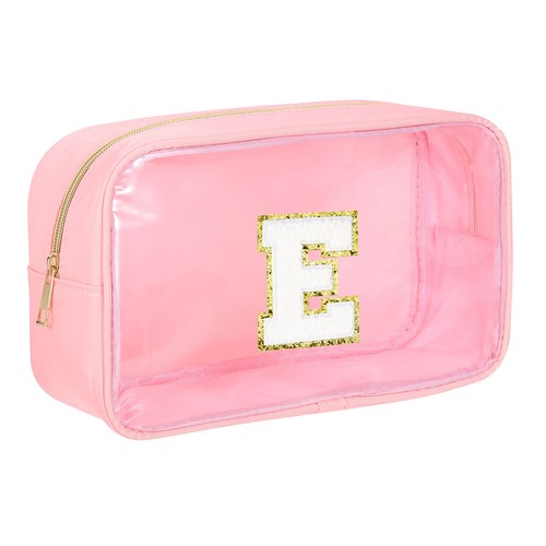 Borsa trucco initial - borsa, rosa