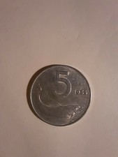  5 LIRE 1955 REPUBBLICA