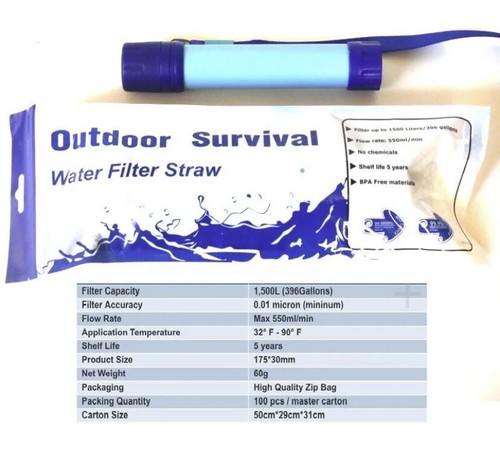 Filtro acqua portatile - 2x,