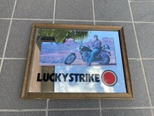 ?Insegna Specchio LUCKY STRIKE Vintage SIGARETTE Mirror MODERNARIATO ANNI 70 80