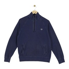 Felpa Fred Perry 1/4 zip uomo