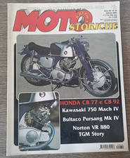 Moto storiche e d'epoca - Honda CB 77 e CB 92 - Kawasaki 750 Mach IV  - TGM