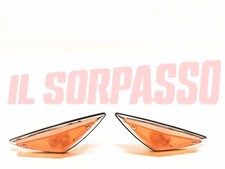 FANALINI FRECCE LATERALI DESTRA + SINISTRA LANCIA FULVIA + FLAMINIA ZAGATO