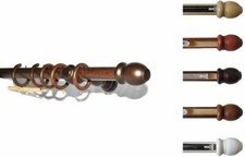 Bastone per tende in legno