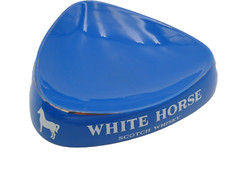 WHITE HORSE WHISKY - PORTACENERE PUBBLICITARIO MADE IN ENGLAND  - CERAMICA