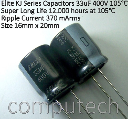 33uf 400v 105 c - 1, x