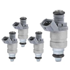 4x Iniettore Carburante per Audi A3 VW Golf V VI Passat Skoda Seat 1.6L Benzina