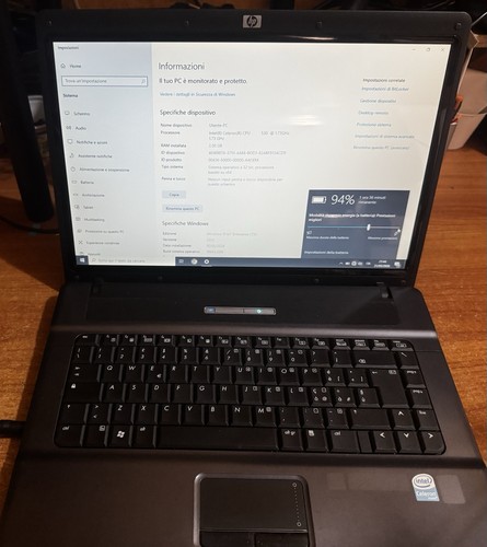Notebook 550 - hp,