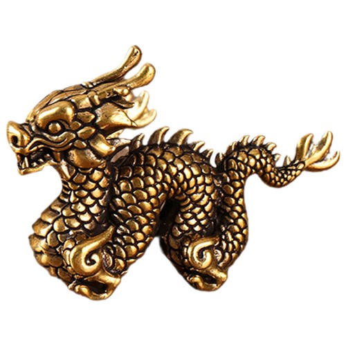 Drago cinese ottone - cinese,