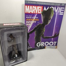 Eaglemoss Marvel Movie Collection #09 Groot da Avengers Infinity War Statuetta 