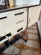  Radiofonografo e giradischi Brionvega RR126 bianco di Castiglioni, Italia 1965