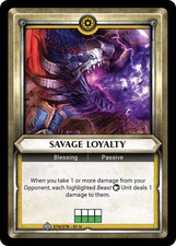 Savage Loyalty - FOIL - Base