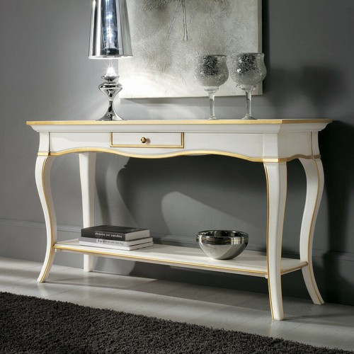 Consolle classica bianco - consolle,