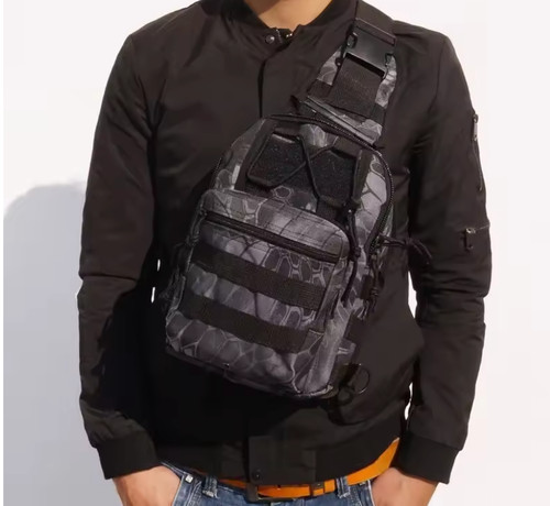 Borsa tattica petto - morbido, a