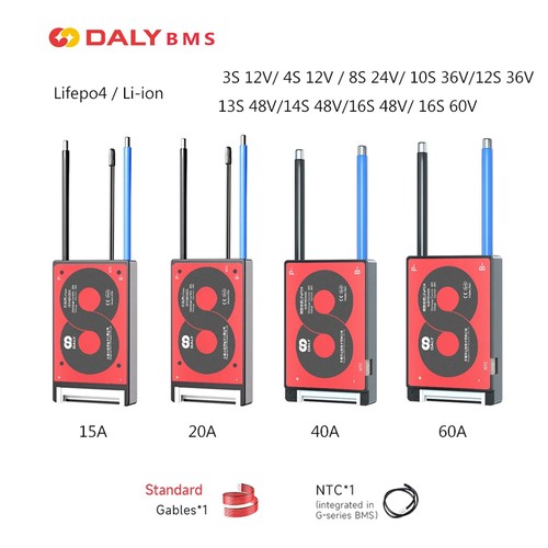 Daly bms 16s 12v 60v - daly,