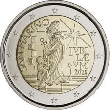 2 EURO SAN MARINO 2025 -