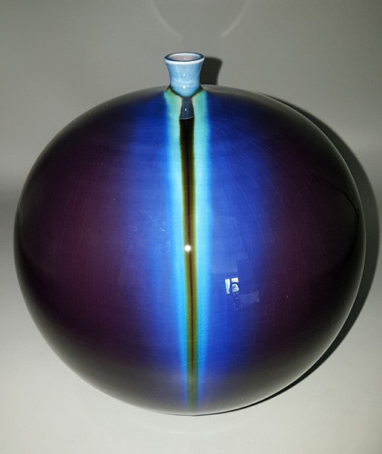 Raro vaso kutani - vaso, porcellana