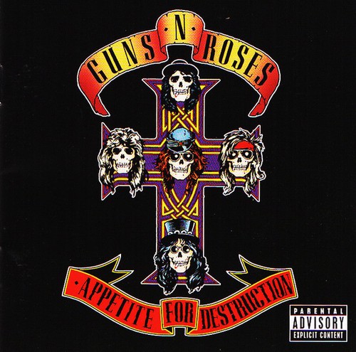 Guns roses appetite for - guns,