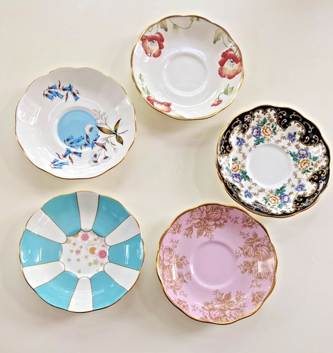Set royal albert saucers - , 5