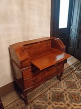 mobile antico soggiorno bellissimo scrittoio con ribaltina