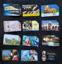 lotto 12 schede telefoniche