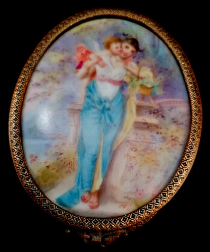 Antica scatola porta bonbon - antica,