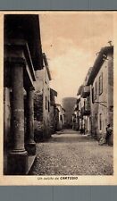 Alessandria Cartosio un saluto, centro paese F. piccolo  spedita