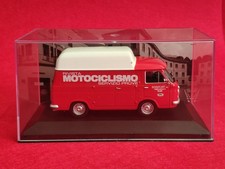 FURGONCINO PUBBLICITARIO 1:43 FIAT 238 MOTOCICLISMO SERVIZIO PROVE VINTAGE IXO -